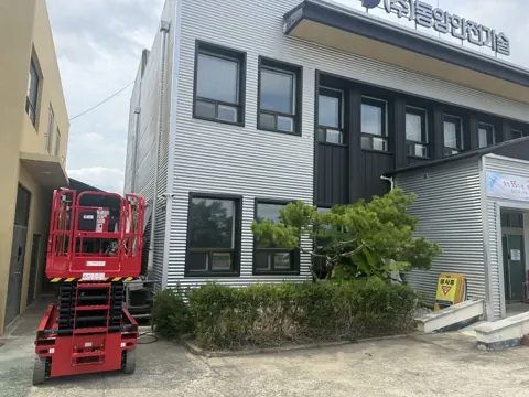 한솔산업 고소작업대 실제 납품 현장 8